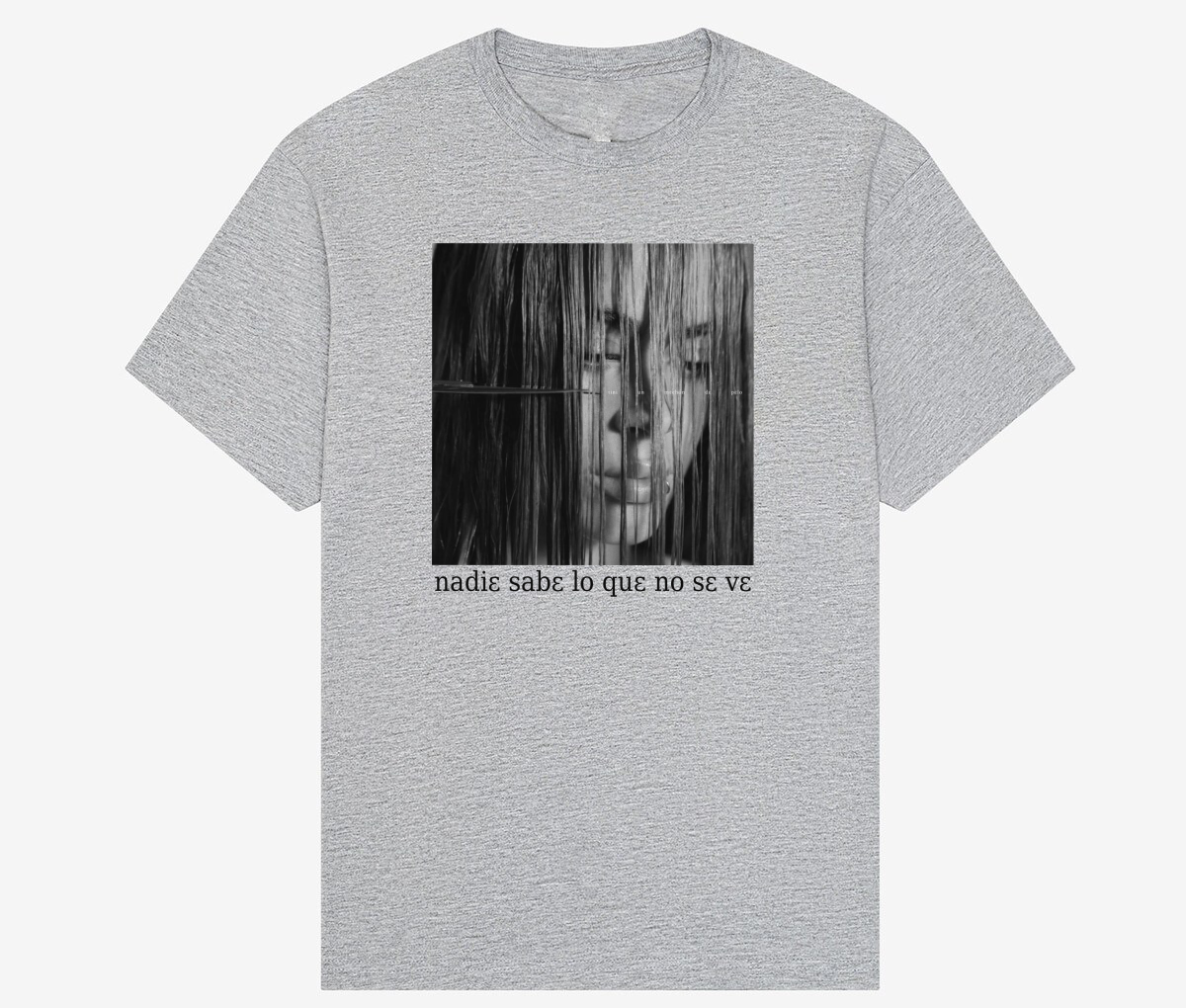 Maglia Nadie Sabe  - Grey - Unisex