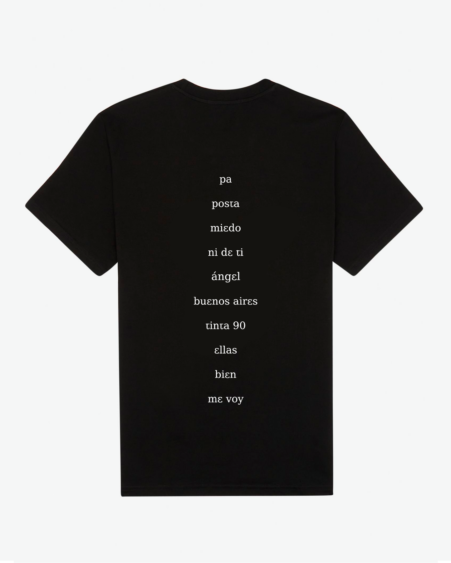 Maglia Track List - Black - Unisex