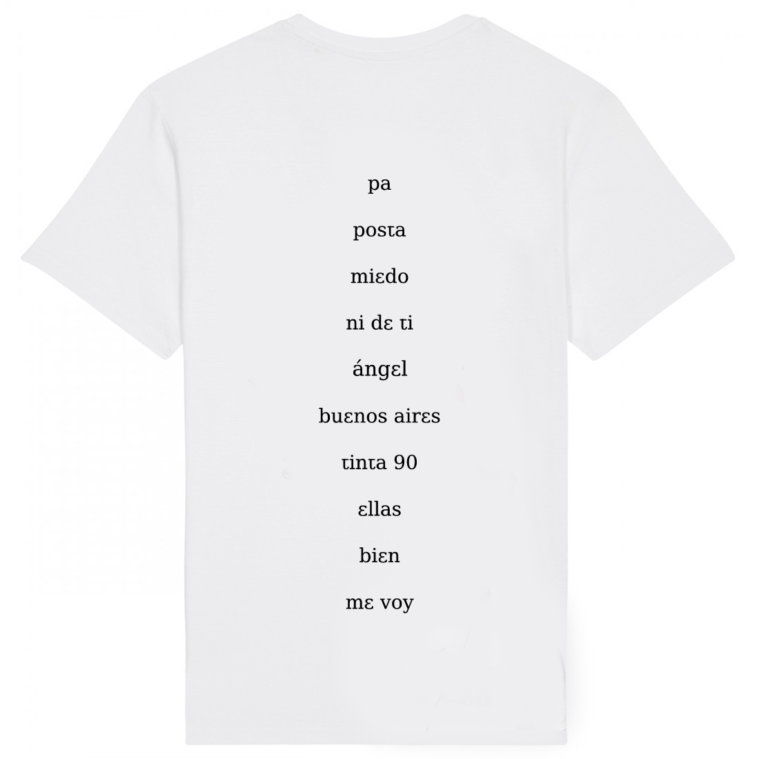 Maglia Track List - White - Unisex
