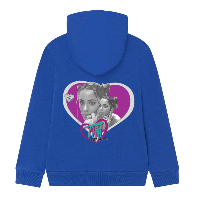 Felpa Cuore Spinato Tini - Blu - Unisex