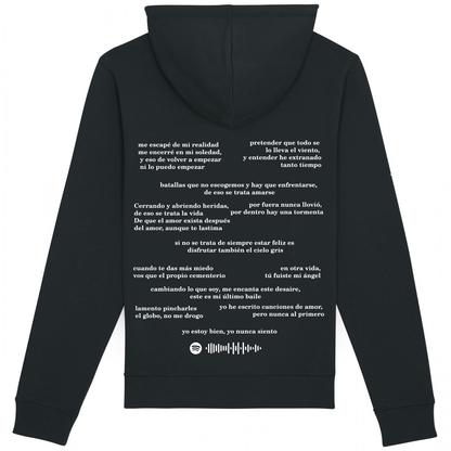 Felpa "Un Mechon Letra" - Black - Unisex