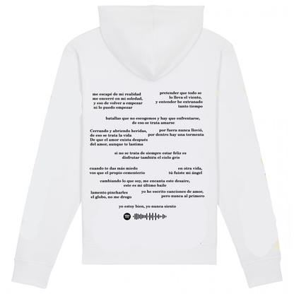 Felpa "Un Mechon Letra" - White - Unisex